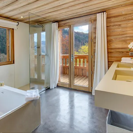 Chalet 5★, 15 Pers, Piscine Interieure, Vue Montagnes, 7 Ch, Terrasse, Animaux Acceptes