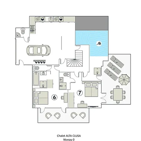 5★, 15 Pers, Piscine Interieure, Vue Montagnes, 7 Ch, Terrasse, Animaux Acceptes Chalet La Clusaz