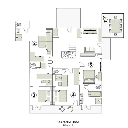 5★, 15 Pers, Piscine Interieure, Vue Montagnes, 7 Ch, Terrasse, Animaux Acceptes La Clusaz