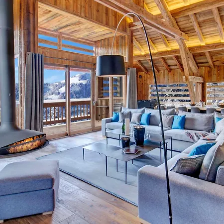 5★, 15 Pers, Piscine Interieure, Vue Montagnes, 7 Ch, Terrasse, Animaux Acceptes Chalet La Clusaz